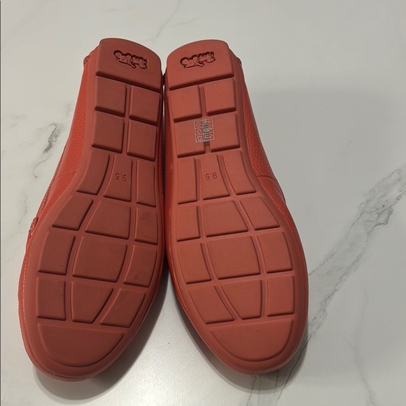Coach Women's Red Loafers - Picture 5 of 5